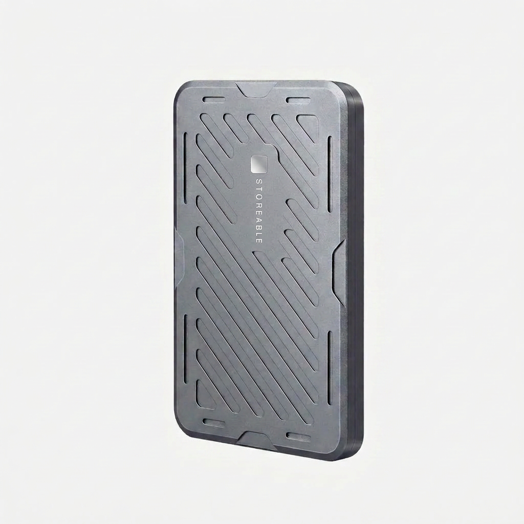 STOREABLE Tarjetero Mecánico Desierto Gris